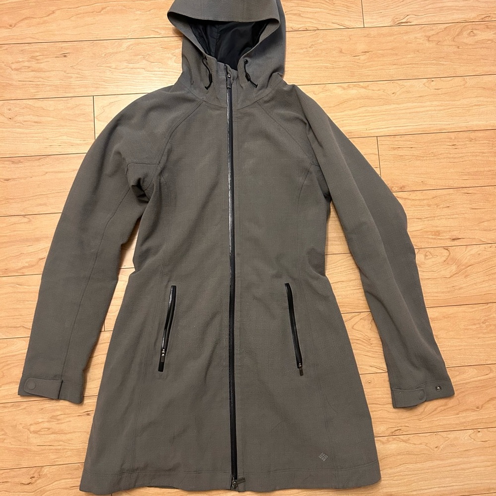 Columbia Women's Trench Coat in Gray